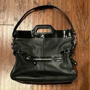 Coach unique multi way black shoulder bag